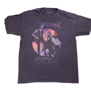 Free People Fleetwood Mac Graphic Tee Women S Black Excellent Rumours Band Shirt